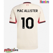 Camiseta Liverpool Alexis Mac Allister #10 Visitante Equipación 2025-26 manga corta